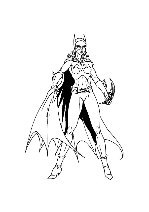 10 Batgirl Coloring Pages Printable: Unleash Your Inner Superhero Artist