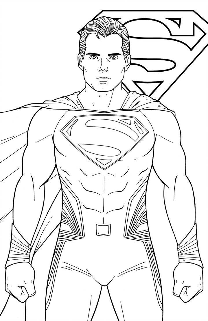 33+ Free Superman Coloring Pages For Adults PDF Printable