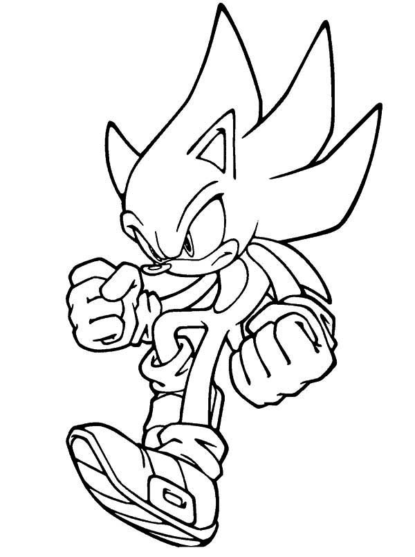 10 Super Sonic Coloring Pages Free: Unleash Your Inner Speedster