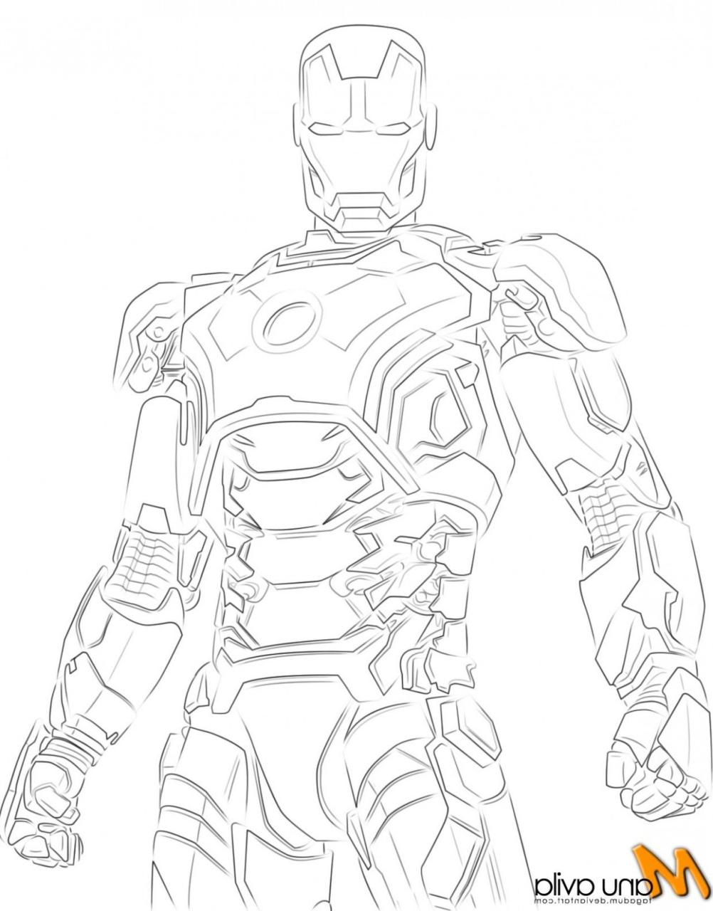 10 Iron Man Coloring Page Mark 85: Unleash Your Inner Superhero