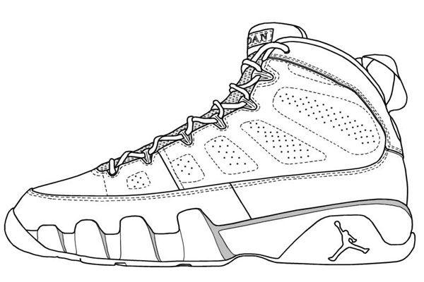 38+ Unique Air Jordan 13 Coloring Pages PDF Printable