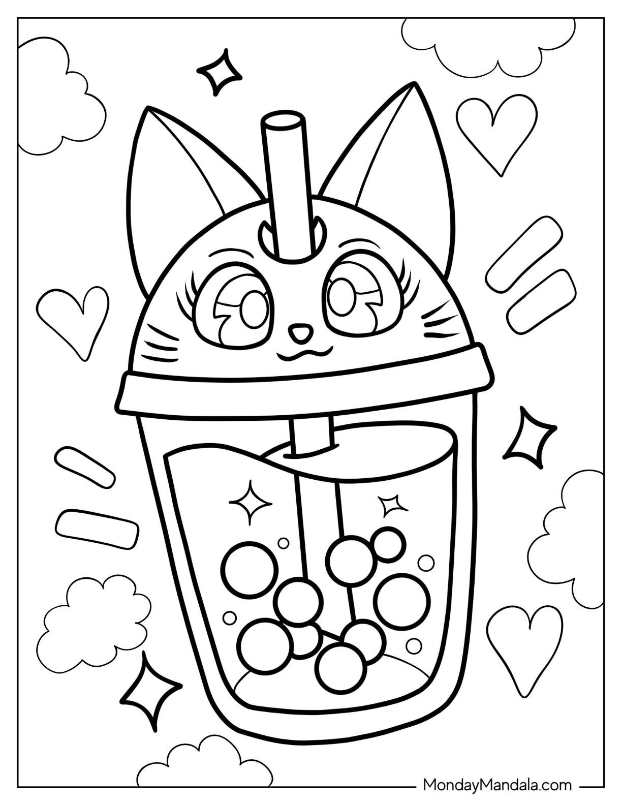 49+ Download Boba Coloring Pages Book Pages