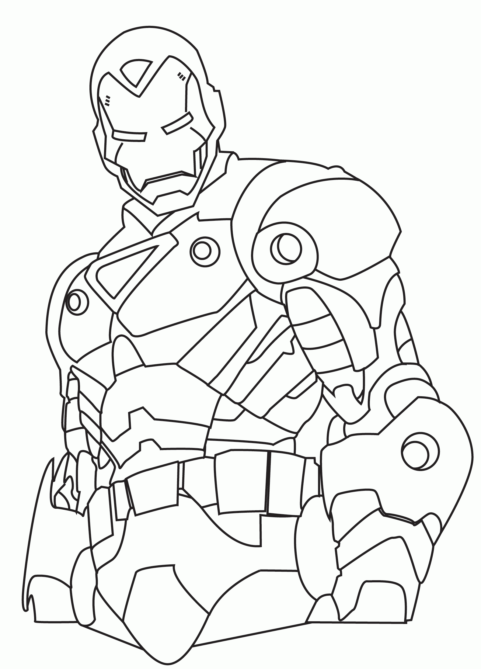 47+ Unique Iron Man Coloring Pages Book Pages