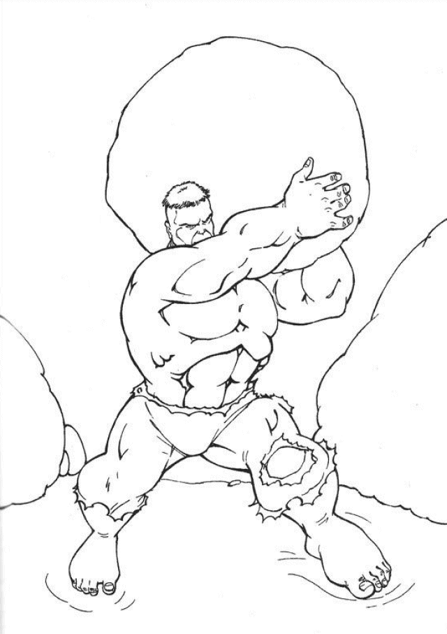 50+ Printable Hulk Coloring Pages PDF Printable