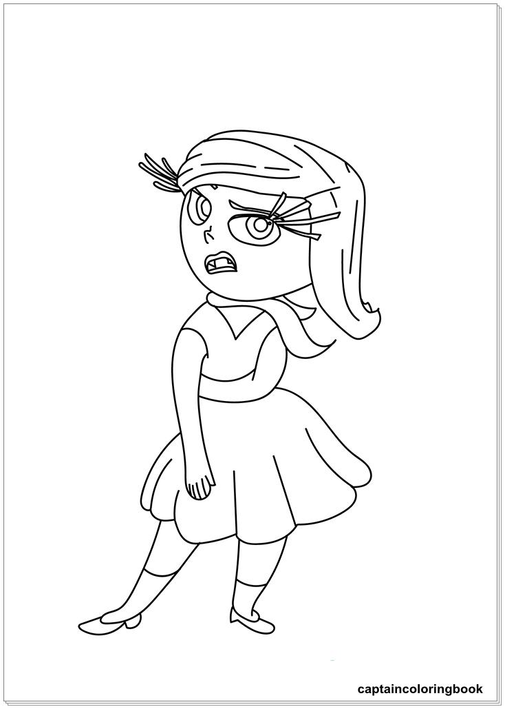 39+ Printable Anger Character From Inside Out Coloring Pages Free Printable