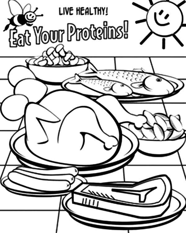 37+ Download Good Food Coloring Pages Sheets Printables