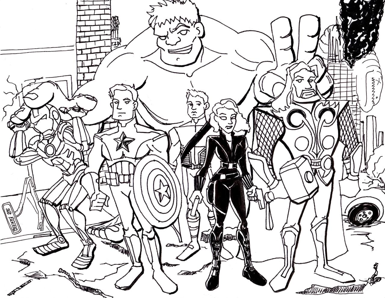 10 Fun Marvel Coloring Pages for Superhero Fans