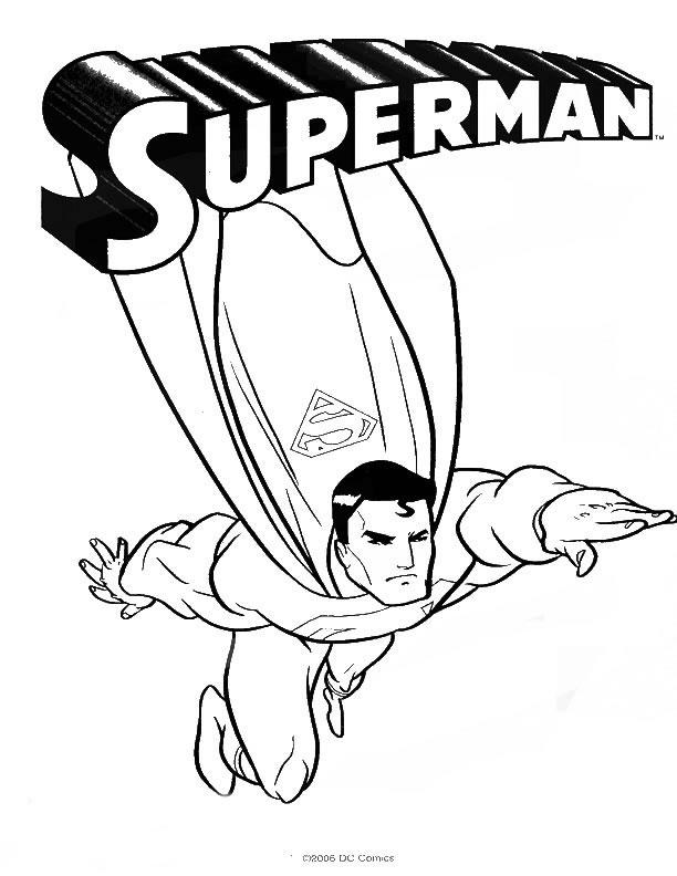 40+ Unique Superman Printables Free Coloring Pages Line Art