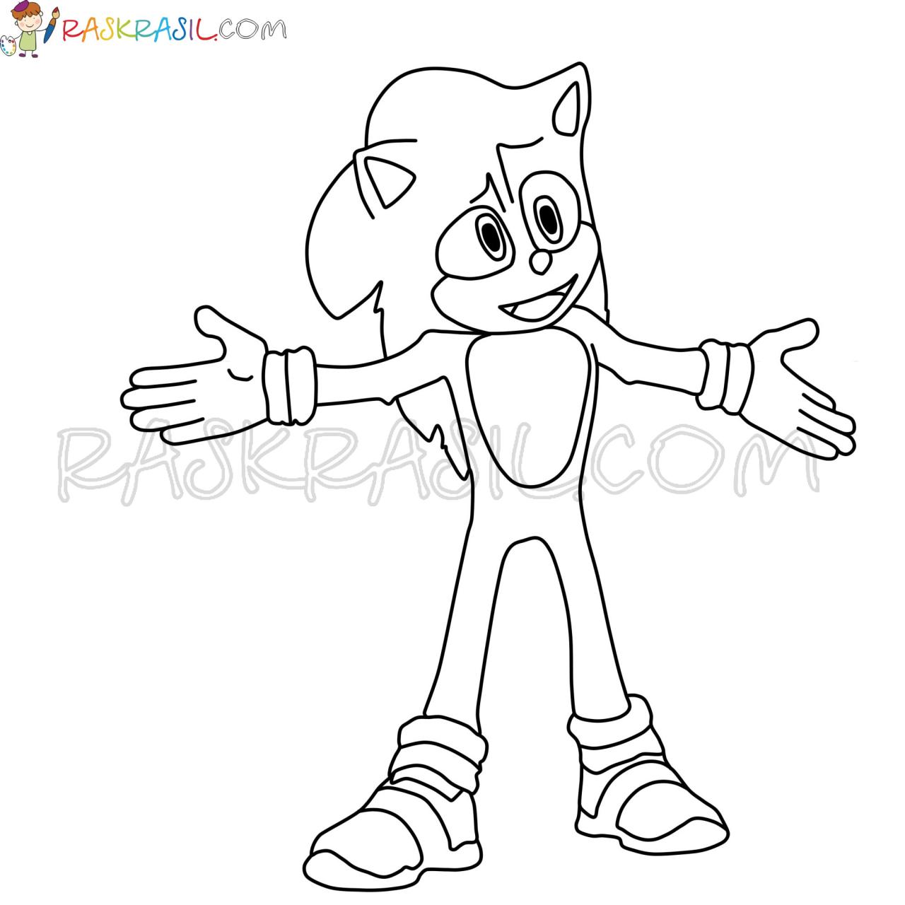 10 Modern Sonic Coloring Pages for Fans of All Ages