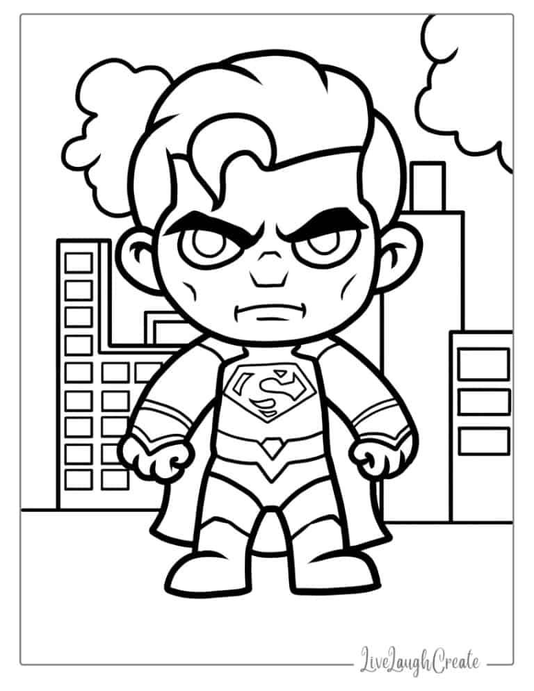 30+ Best of Superman Printables Free Coloring Pages Free Printable