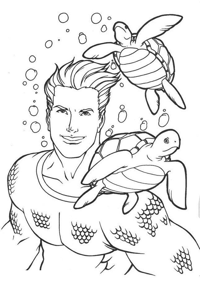 37+ Unique Aquaman Coloring Pages Sketch