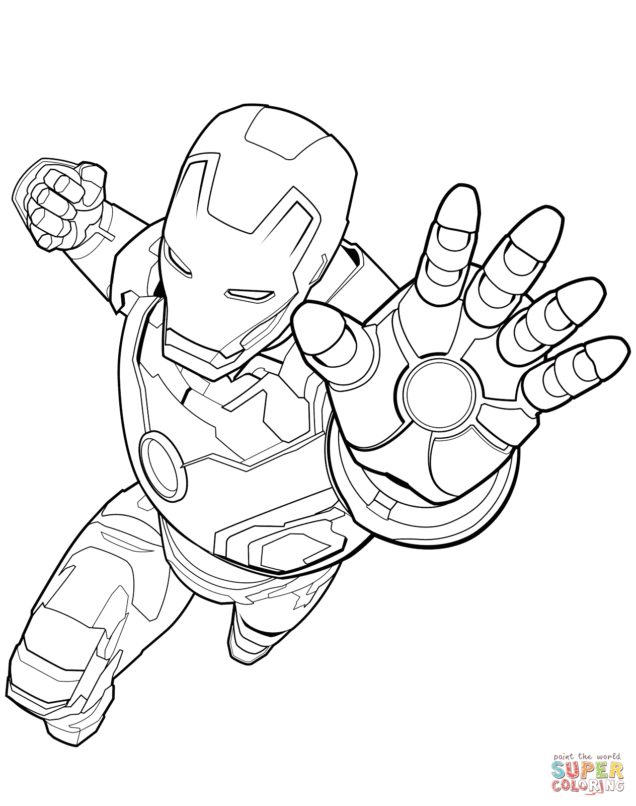 31+ Free Avengers Coloring Book Line Art