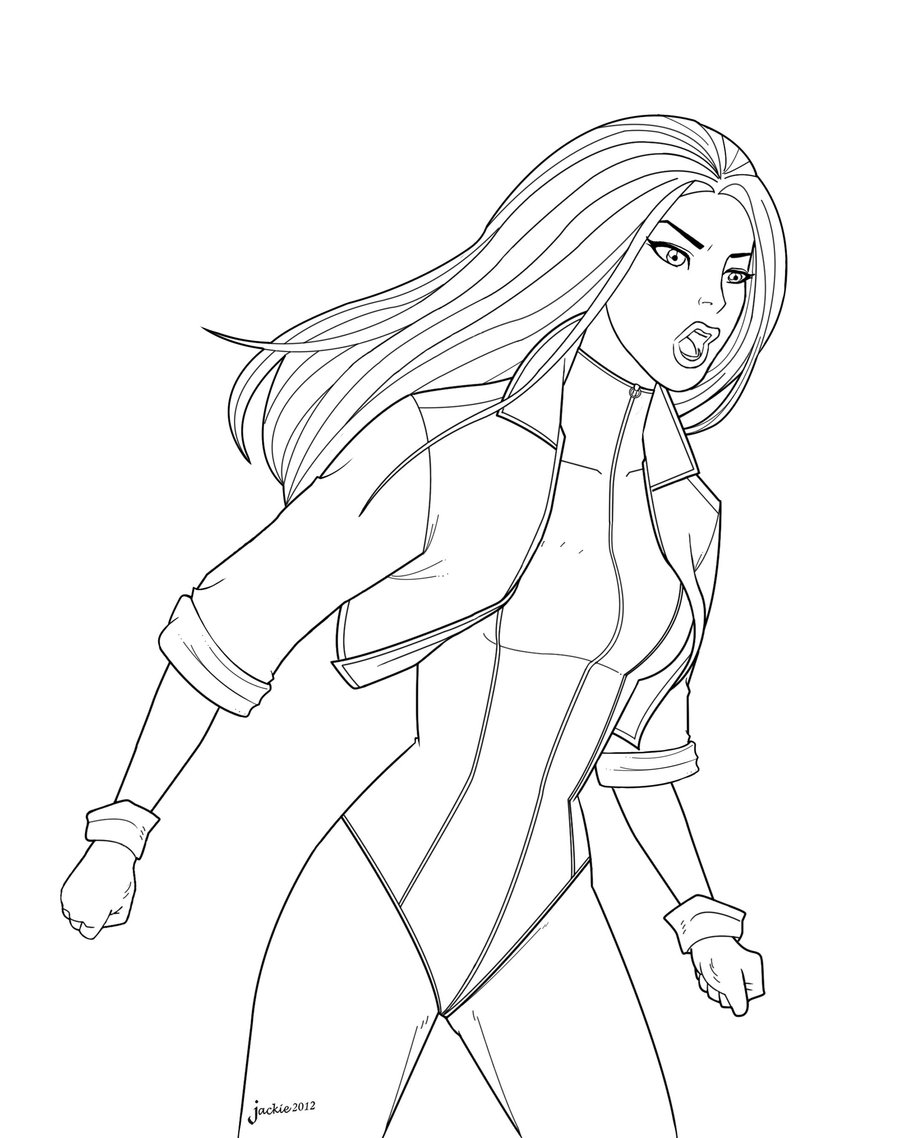 10 Black Canary Coloring Pages Printable: Unleash Your Inner Superhero Artist