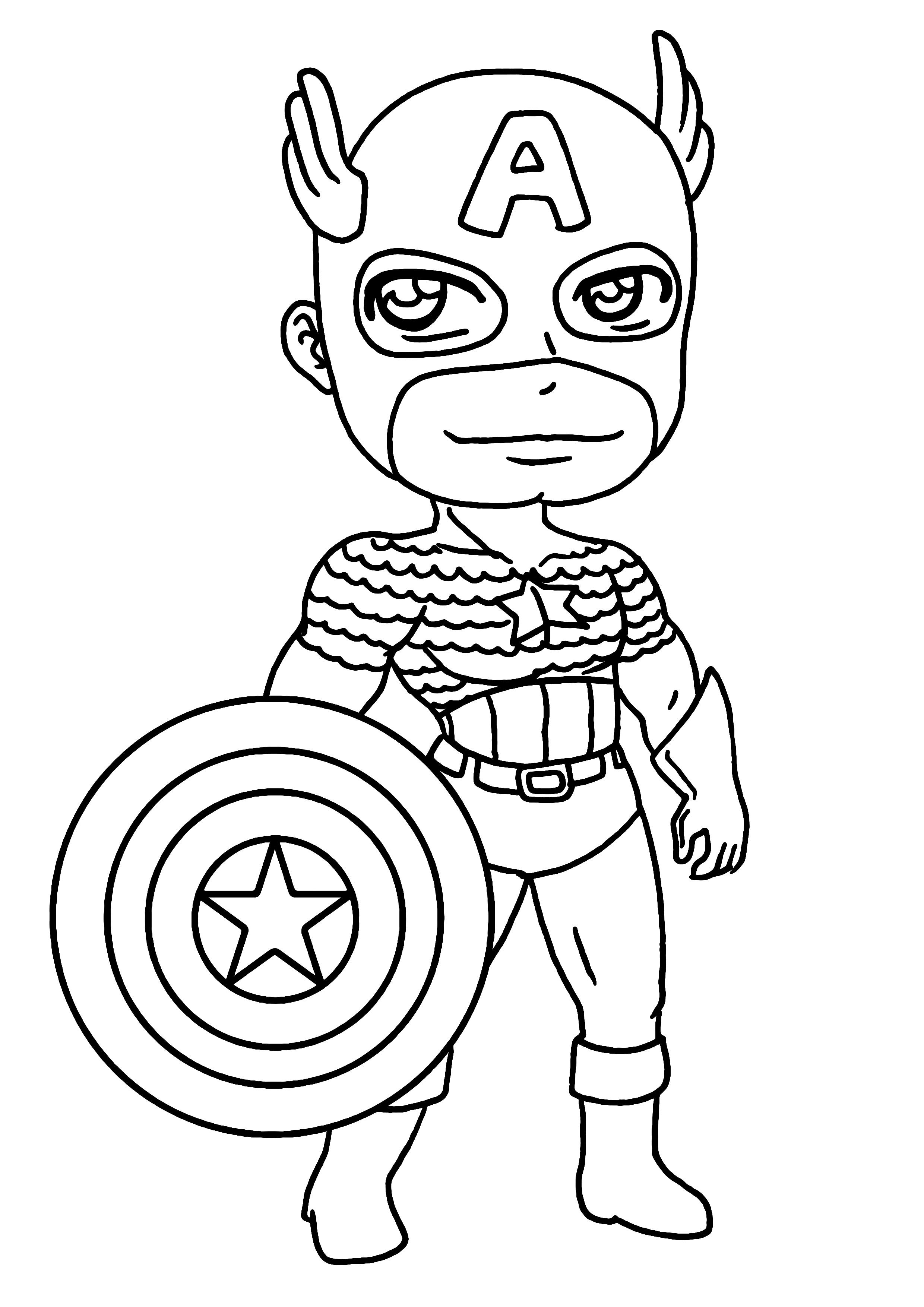 43+ Best of Kids Superhero Coloring Pages PDF Printable