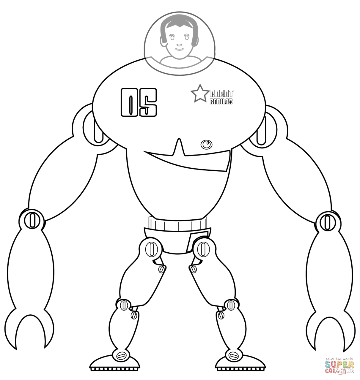 10 Cyborg Coloring Pages Printable: Unleash Your Inner Superhero