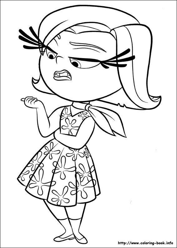 36+ Unique Anger Character From Inside Out Coloring Pages Books