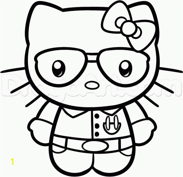 49+ Printable Hello Kitty Glasses Coloring Pages Book Pages