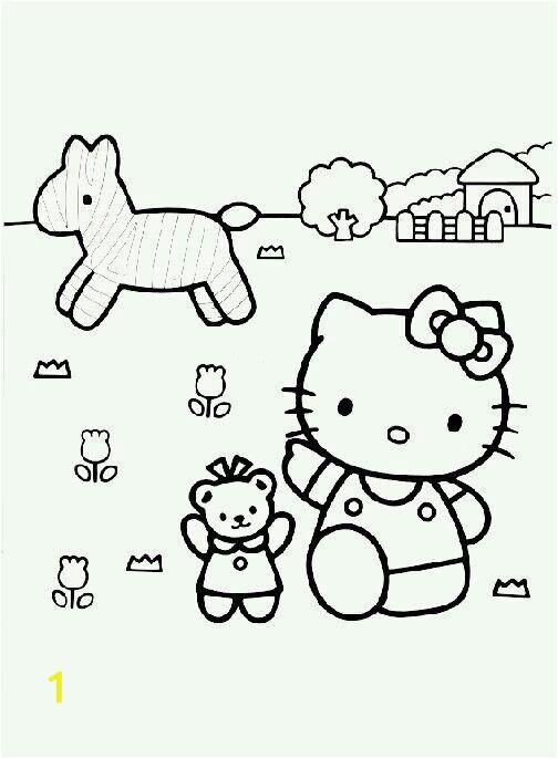 31+ Best of Hello Kitty Glasses Coloring Pages PDF Printable