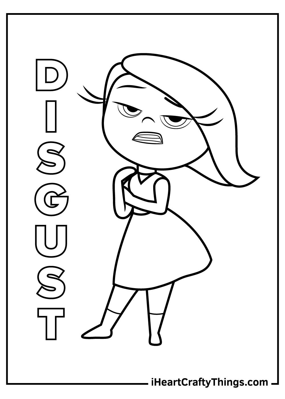 35+ Top Anger Character From Inside Out Coloring Pages Sheets Printables