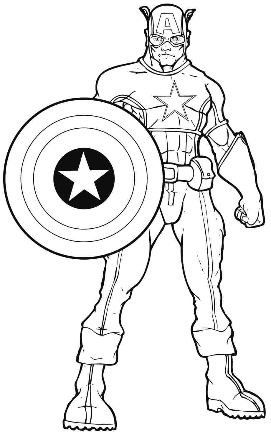 30+ Download Kids Superhero Coloring Pages Free Printable