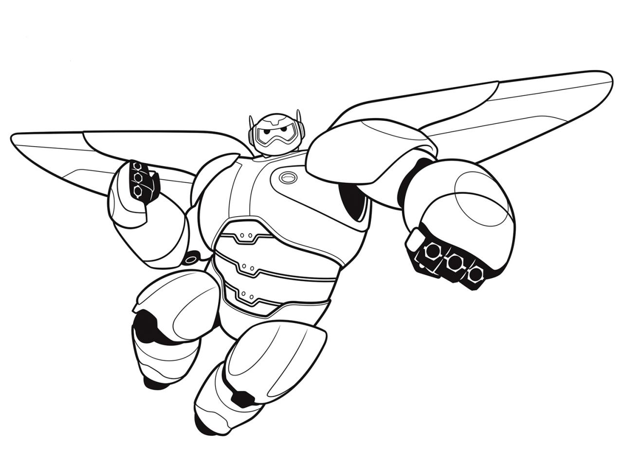 10 Big Hero 6 Coloring Pages Printable: Unleash Your Inner Artist