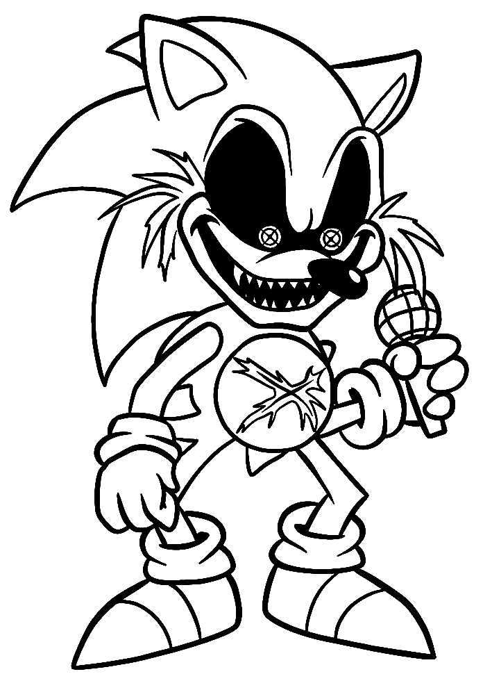 10 Sonic Coloring Pages Exe: Unleash Your Creativity with the Blue Blur