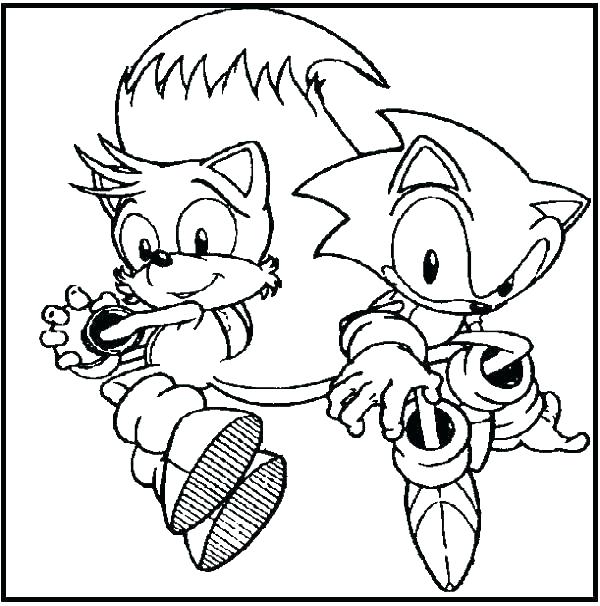 10 Tails and Sonic Coloring Pages: Unleash Your Creativity and Imagination