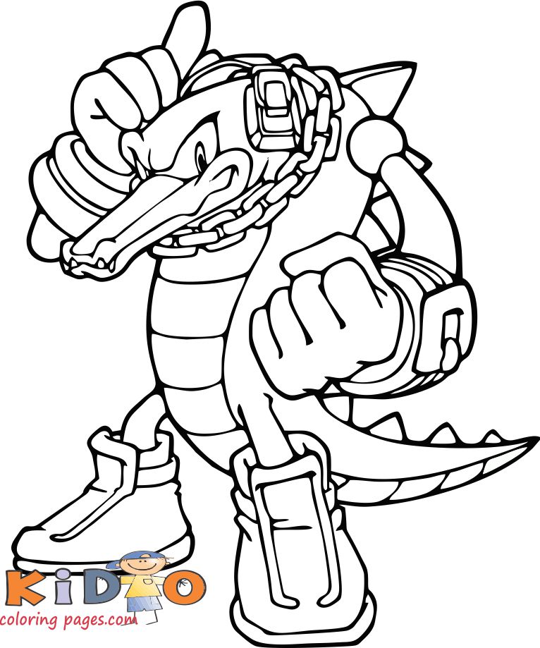 10 Vector Sonic Coloring Pages to Unleash Your Inner Artist