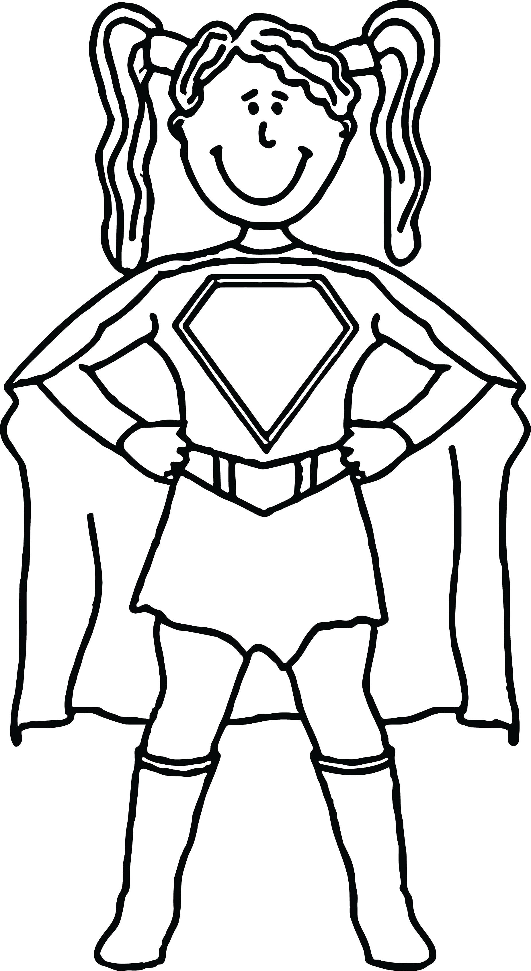 49+ Free Kids Superhero Coloring Pages Free Printable