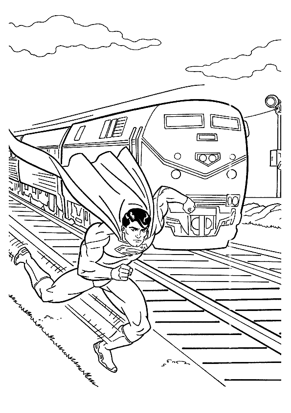 50+ Free Superman Coloring Pages For Adults Book Pages