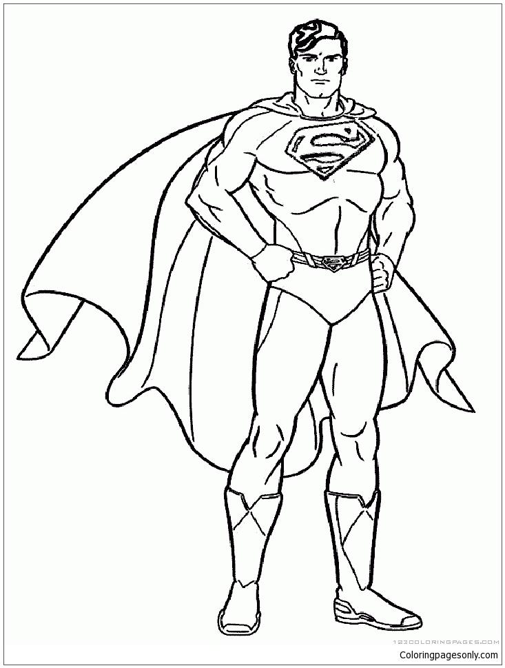 32+ Download Superman Coloring Pages For Adults for Kids