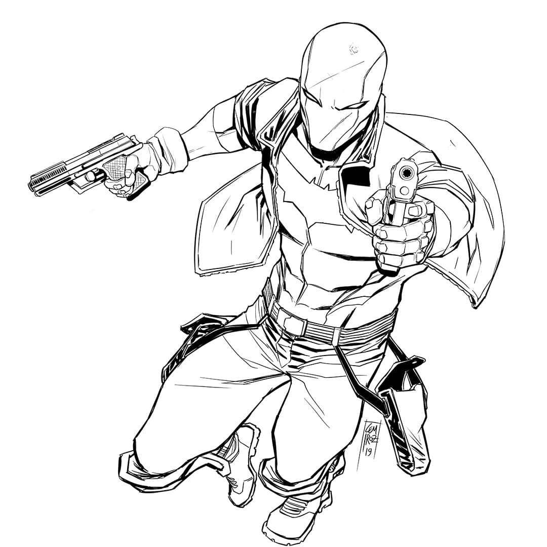 10 Red Hood Coloring Pages Printable: Unleash Your Inner Vigilante