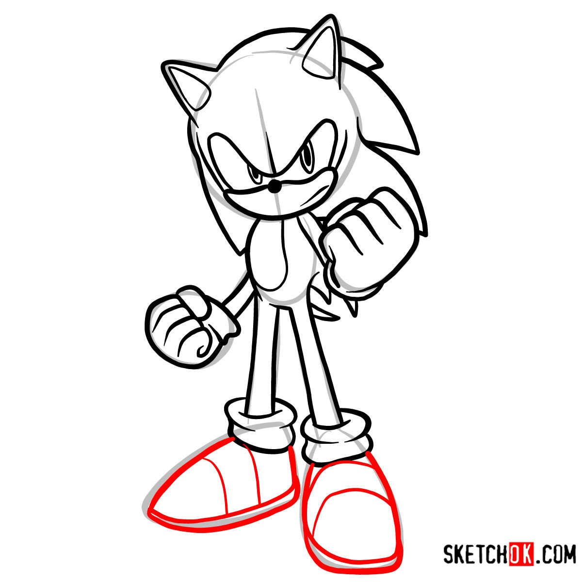 10 How to Draw Sonic Coloring Pages for Kids