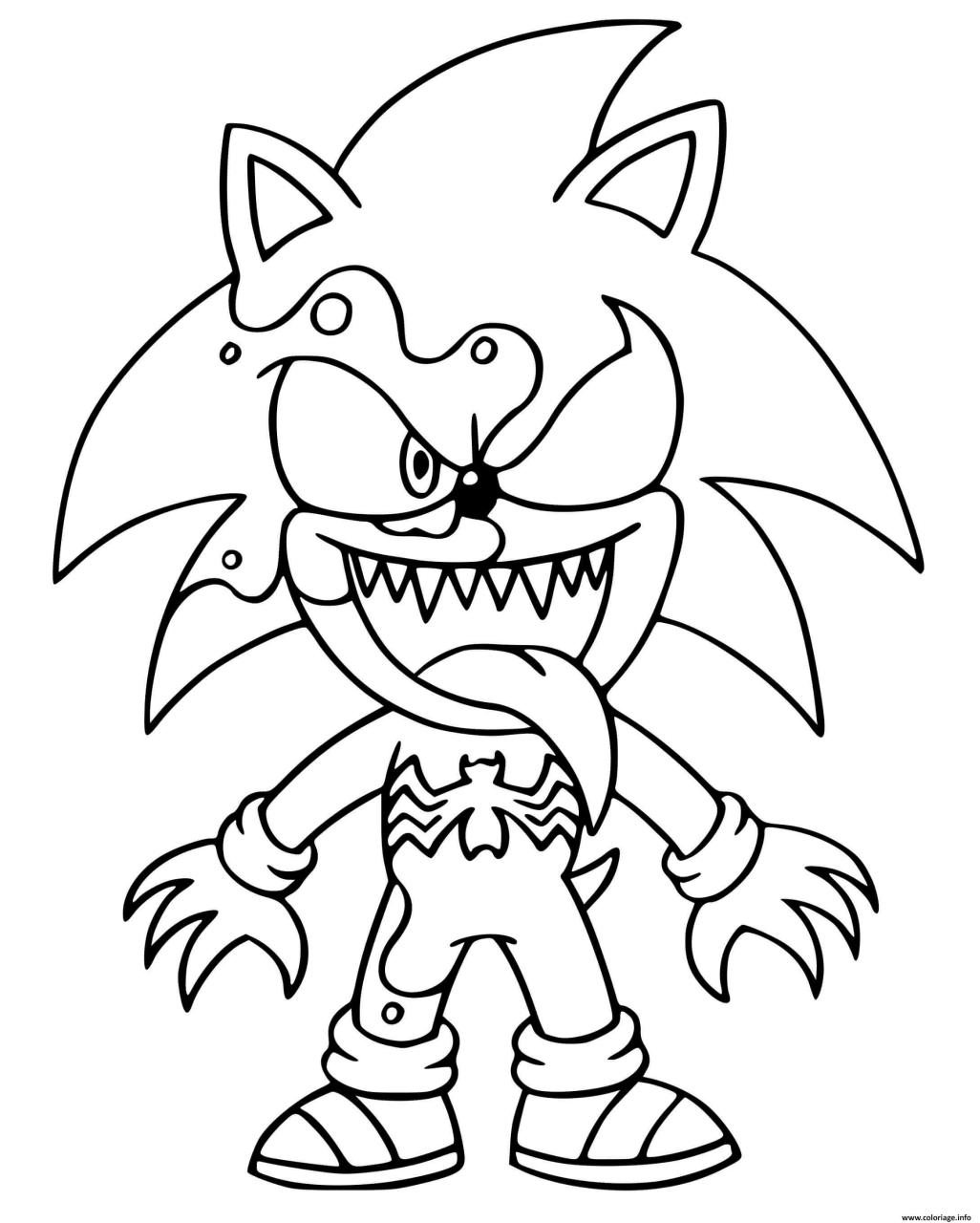 10 Venom Sonic Coloring Pages to Unleash Your Inner Artist