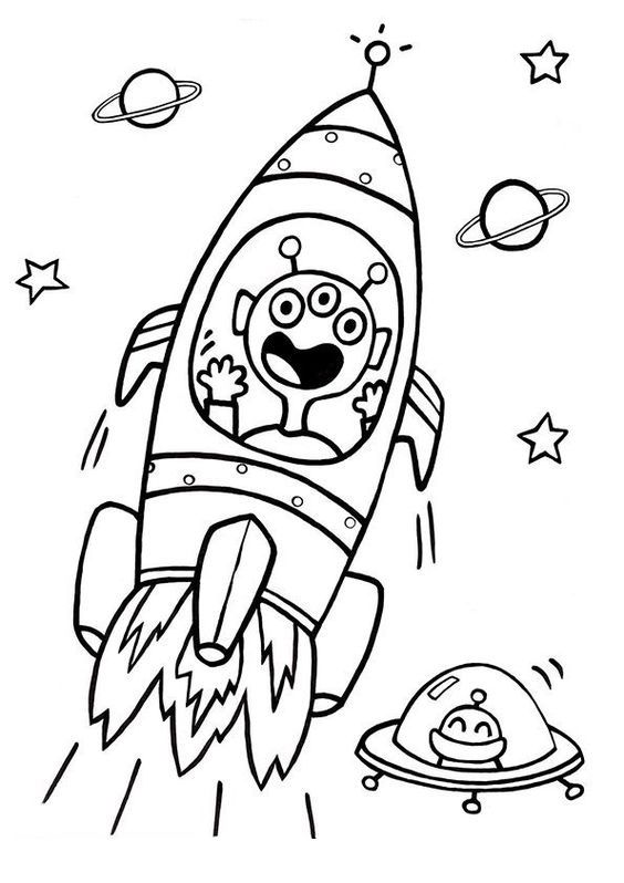 19 Amazing Space Travel Coloring Pages Free Printable 17