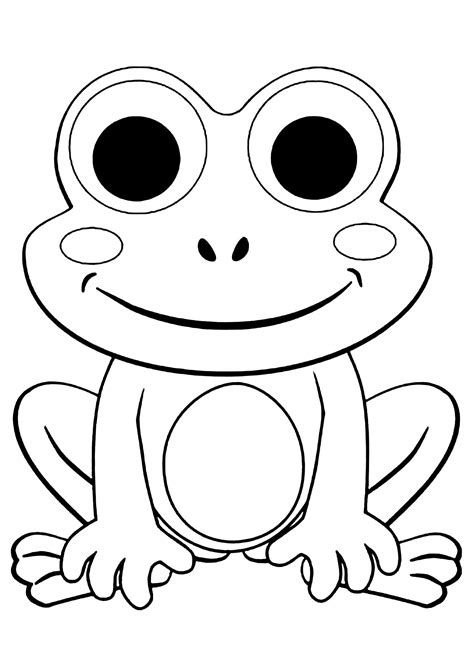 53 Simple Coloring Pages for Kids Toddlers free Printable 20