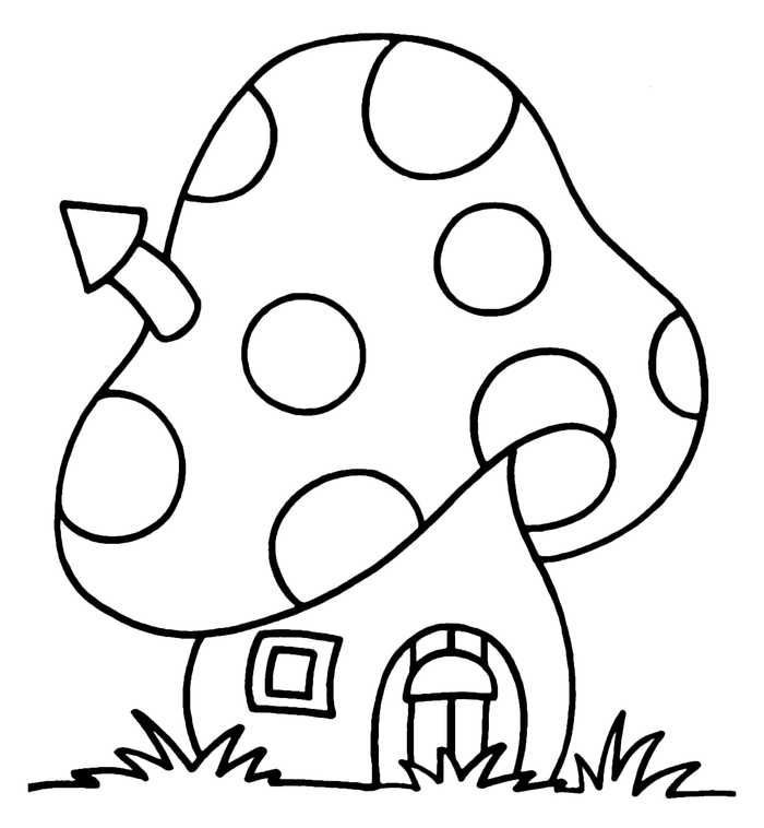 53 Simple Coloring Pages for Kids Toddlers free Printable 36