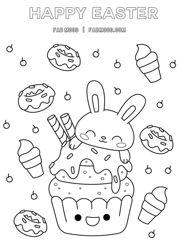 53 Simple Coloring Pages for Kids Toddlers free Printable 40