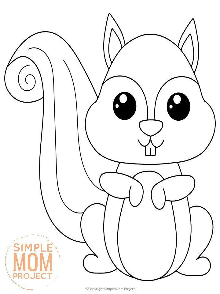 53 Simple Coloring Pages for Kids Toddlers free Printable 42