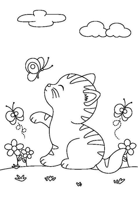 53 Simple Coloring Pages for Kids Toddlers free Printable 48