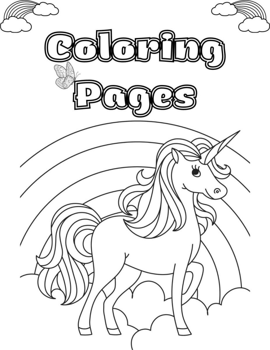 10 Child Coloring Book Pages for Every Occasion