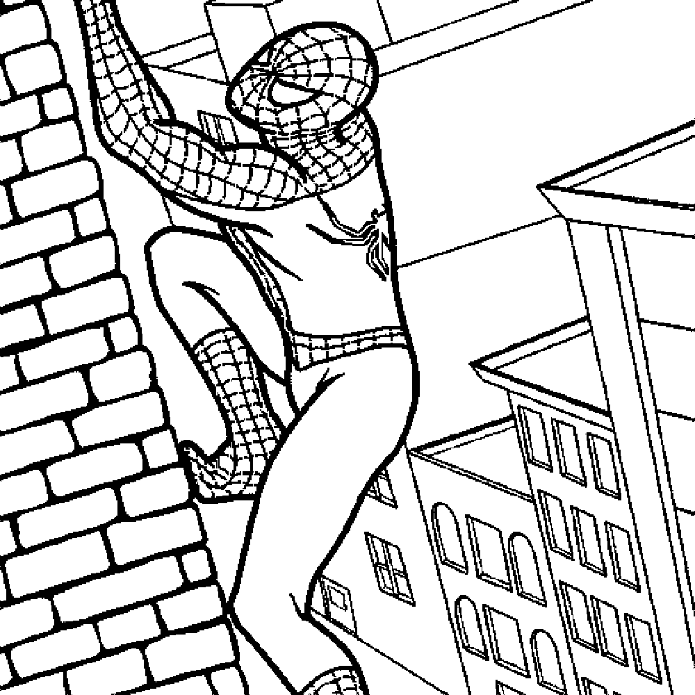 Spiderman 2 PS5 Coloring Pages Free Printable For Kids 19