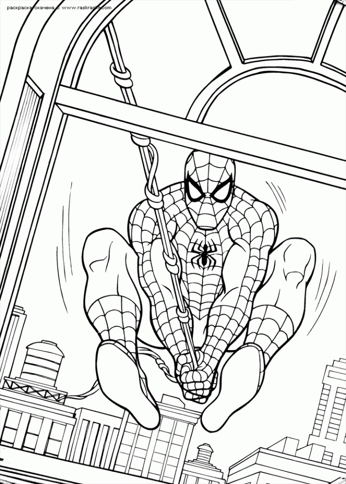 Spiderman 2 PS5 Coloring Pages Free Printable For Kids 26