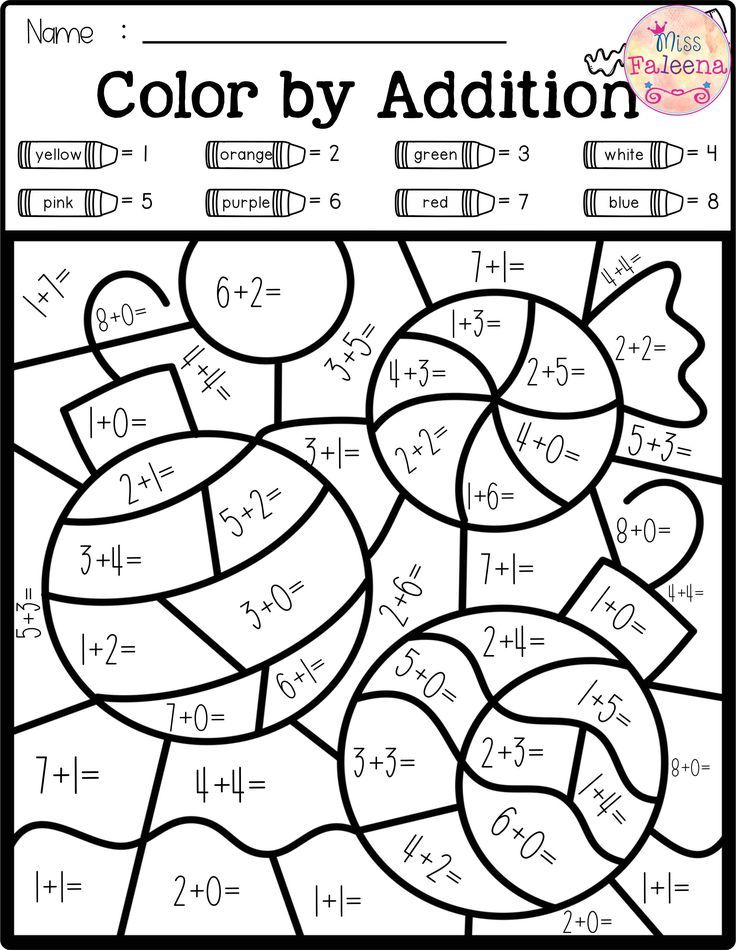 10+ Easy Christmas Coloring By Number Printable 10